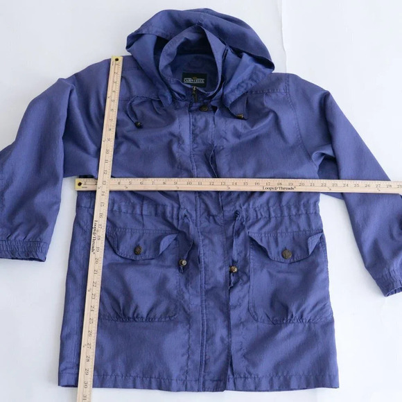 Vintage Cabin Creek Purple Utility Jacket with Hood - Picture 3 of 13